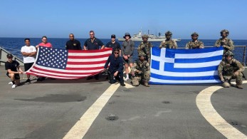 Ένοπλες Δυνάμεις: συνεκπαίδευση με αεροπλανοφόρο των ΗΠΑ