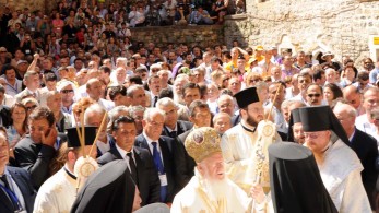 Έκκληση Βαρθολομαίου για τηλεοπτική κάλυψη της Θείας Λειτουργίας στην Παναγία Σουμελά