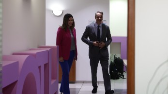 Στο υπουργείο Κοινωνικής Συνοχής και Οικογένειας ο Μητσοτάκης