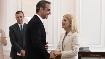 Το Κυπριακό στο επίκεντρο της συνάντησης Μητσοτάκη - Δημητρίου