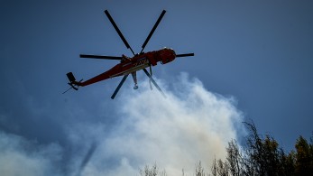 Οριοθετήθηκε η φωτιά στον Πλάτανο της Αρχαίας Ολυμπίας