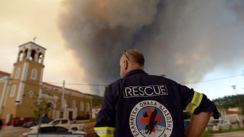 Φωτιά στον Έβρο: κυβερνητικό κλιμάκιο και ο αρχηγός ΓΕΕΘΑ στην περιοχή