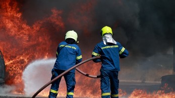 Φωτιά στη Ζάκυνθο: μήνυμα του 112 στην περιοχή Τσιλιβί