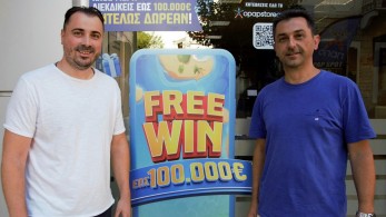 FREEWIN: Τυχερός σε κατάστημα ΟΠΑΠ στην Τρίπολη κέρδισε 10.000 ευρώ