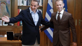 Κυριάκος Μητσοτάκης: στις 10:30 την Τετάρτη η συνάντηση με τον πρόεδρο της UEFA