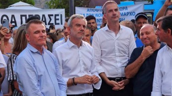 Μπακογιάννης και Ζέρβας στο πλευρό του Μπελέρη: «Η δημοκρατία δεν φυλακίζεται»