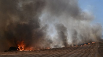 Φωτιά στη Μαγνησία: ανακοίνωση της Πολεμικής Αεροπορίας για τη βάση 111ΠΜ - «Κρίνεται ασφαλής»