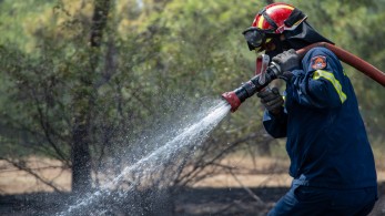 Υπό μερικό έλεγχο οι πυρκαγιές σε Κάρυστο και Πύλο