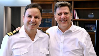 Με τον μαέστρο της εθνικής πόλο συναντήθηκε ο Βαρβιτσιώτης