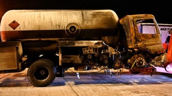 Σε δίκη ο οδηγός του βυτιοφόρου που πήρε φωτιά στην Αθηνών - Κορίνθου Σε δίκη ο οδηγός του βυτιοφόρου που πήρε φωτιά στην Αθηνών - Κορίνθου