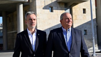 Κώστας Καραμανλής: επισκέφθηκε τον δήμαρχο Θεσσαλονίκης Κωνσταντίνο Ζέρβα Κώστας Καραμανλής: επισκέφθηκε τον δήμαρχο Θεσσαλονίκης Κωνσταντίνο Ζέρβα