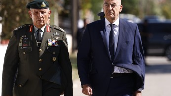 Στη Λάρισα ο Νίκος Δένδιας και ο Κωνσταντίνος Φλώρος