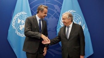 Κυριάκος Μητσοτάκης: το Κυπριακό στο επίκεντρο στη συνάντησή του με τον Γκουτιέρες