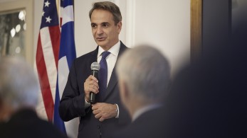 Μητσοτάκης σε ομογενείς στις ΗΠΑ: Μη αποδεκτή η λύση δύο κρατών στην Κύπρο - Το είπα στον Ερντογάν