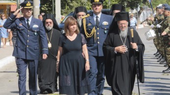 Στην Ηλεία βρέθηκαν η ΠτΔ Κατερίνα Σακελλαροπούλου και ο Οικουμενικός Πατριάρχης Βαρθολομαίος