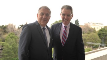 Θεοδωρικάκος και Πάιατ εγκαινιάζουν την Ανταποδοτική Ανακύκλωση στις παραλίες