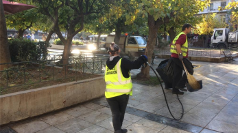 Kαθαριότητα από το Δήμο Αθηναίων στον Προμπονά (pics)