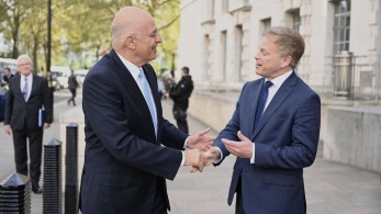 Νίκος Δένδιας: Προσβλέπω σε μία πάρα πολύ στενή συνεργασία με το Ηνωμένο Βασίλειο