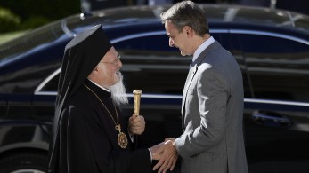 Συνάντηση Μητσοτάκη - Βαρθολομαίου: στο επίκεντρο Μέση Ανατολή και κλιματική κρίση
