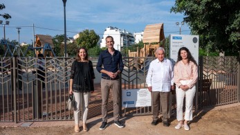 Ο Δήμος Αθηναίων αναμόρφωσε πλήρως την παιδική χαρά της Ακαδημίας Πλάτωνος