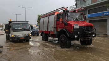 Κακοκαιρία Elias - Λαμία: σε οριακό επίπεδο ο Σπερχειός