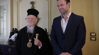 Συνάντηση Κασσελάκη - Οικουμενικού Πατριάρχη - Τι συζήτησαν για το Μεσανατολικό