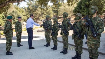 Γιάννης Κεφαλογιάννης: η επίσκεψή του στο Στρατηγείο 95 ΑΔΤΕ