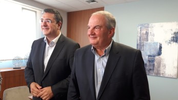 Συνάντηση Καραμανλή-Τζιτζικώστα: στο επίκεντρο τα μεγάλα έργα σε Μακεδονία και Θεσσαλονίκη