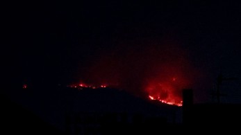 Κάρυστος: μάχη όλη τη νύχτα με τις αναζωπυρώσεις (Βίντεο)