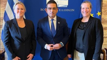 Συνάντηση Γιώργου Σταμάτη με την Αρχηγό της Αστυνομίας της Ισλανδίας - Η ενδοοικογενειακή βία στο επίκεντρο