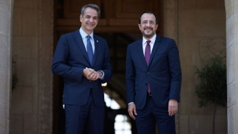 Δείπνο Μητσοτάκη με Χριστοδουλίδη στο Μαξίμου - Την Παρασκευή οι κοινές δηλώσεις