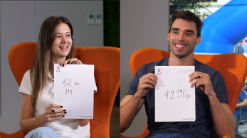 Απόστολος Χρήστου και Κορίνα Πολίτη στο απόλυτο κουίζ για τον Αυθεντικό Μαραθώνιο της Αθήνας