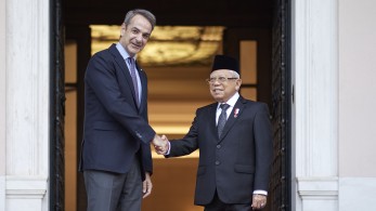 Συνάντηση Μητσοτάκη με τον αντιπρόεδρο της Ινδονησίας: ενίσχυση σχέσεων σε οικονομία, τουρισμό