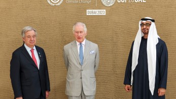 Η γραβάτα του Καρόλου με την ελληνική σημαία και το τετ α τετ με τον Σούνακ