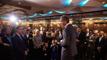 Συναντήσεις Μητσοτάκη με κορυφαίους επενδυτές στο Λονδίνο