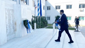 Βασίλης Κικίλιας: «Τιμάμε τους πυροσβέστες που με αυταπάρνηση προστατεύουν τους συνανθρώπους μας»