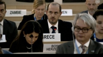 Γιώργος Κώτσηρας: σε εκδήλωση του ΟΗΕ στη Γενεύη μαζί με την Κατερίνα Σακελλαροπούλου