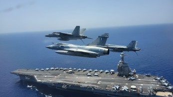 Στη Σούδα το αμερικανικό αεροπλανοφόρο «USS Gerald Ford»