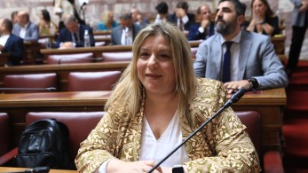 Μαρία Συρεγγέλα: επίσκεψη στο Χαμόγελο του Παιδιού και στο Ειδικό Λύκειο Ιλίου