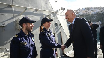 Νίκος Δένδιας από Σύμη: Υπερηφάνεια για τα στελέχη των Ενόπλων Δυνάμεων που φυλάσσουν τα ακριτικά νησιά