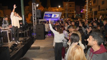 Γιώργος Λιβάνης και Αναστάσιος Ράμμος live στο κέντρο της Αθήνας