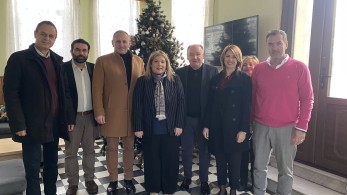 Στη Φλώρινα η γραμματέας της ΝΔ Μαρία Συρεγγέλα