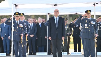 Λάρισα: παρουσία Δένδια η τελετή παράδοσης-παραλαβής καθηκόντων αρχηγού Τακτικής Αεροπορίας