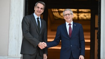 Ενέργεια και μεταφορές στο επίκεντρο της συνάντησης Μητσοτάκη - Ντένκοφ