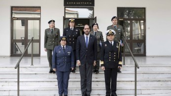 Γιάννης Κεφαλογιάννης: επίσκεψη στη Σχολή Αξιωματικών Νοσηλευτικής