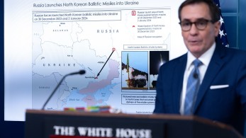 Λευκός Οίκος: Η Ρωσία επιτέθηκε στην Ουκρανία με πυραύλους της Βόρειας Κορέας