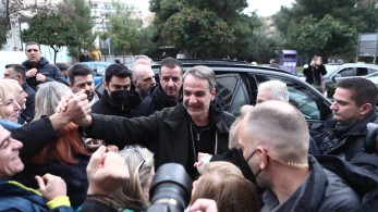 Κυριάκος Μητσοτάκης από Γαλάτσι: «Θα στηρίζουμε τα εισοδήματα των πολιτών-Οι μεταρρυθμίσεις προχωρούν»