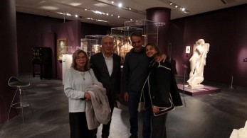 Την έκθεση  «ΝοΗΜΑΤΑ» στο Μουσείο της Ακρόπολης επισκέφθηκε ο Κυριάκος Μητσοτάκης