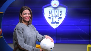 Η Survivor Ειρήνη Κολιδά στο ΟΠΑΠ Game Time για τα μεγάλα ματς του Σαββατοκύριακου