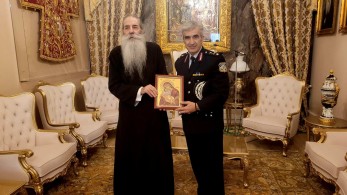 Πειραιάς: ο νέος γενικός αστυνομικός διευθυντής στον μητροπολίτη Σεραφείμ